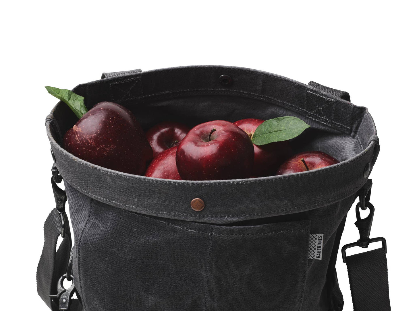 Harvesting & Gathering Bag- Waxed Canvas: Dark Khaki