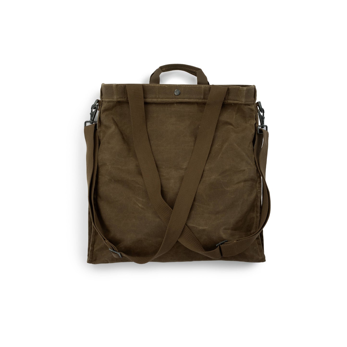 Harvesting & Gathering Bag- Waxed Canvas: Dark Khaki